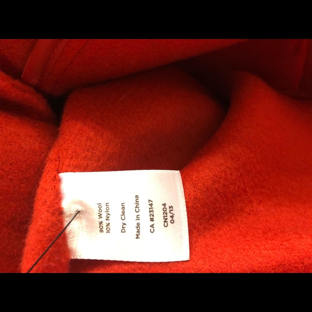 Red Wool Jacket - image 3